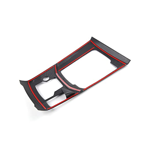 ANFOKAS Compatible with Mazda CX-5 2025 2024 2023 2022 2021 2020 2019 2018 2017 Accessories Car Center Console Cover Gear Panel Gear Shift Knob Cover Trims Frame -ABS Carbon Fiber Style