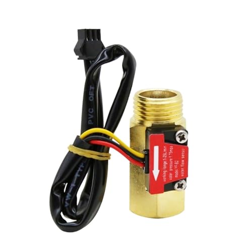 庭のホース散水メーター G1/2インチ水流センサースイッチ工業用流量計YF-B2 1-25L/分