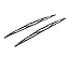 BOSCH 3397005808 Twin Standard OE Replacement Wiper Blades Driver & Passenger Side - Set of 2 (26
