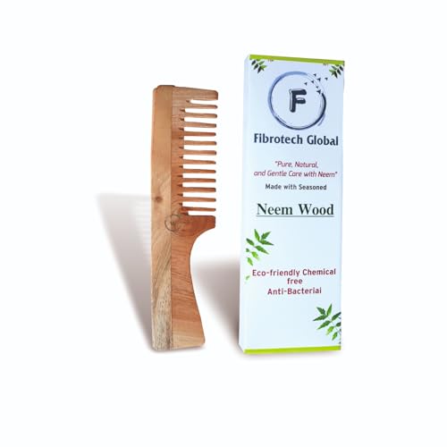 Peine de Madera Neem para Mujeres y Hombres miniatura 1