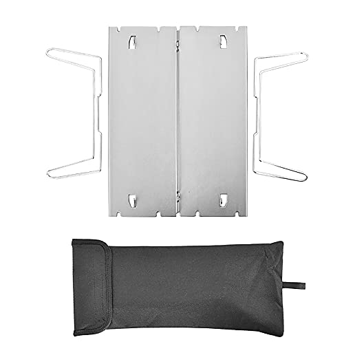 Table portable de camping pliante ultra légère de couleur noire - 8