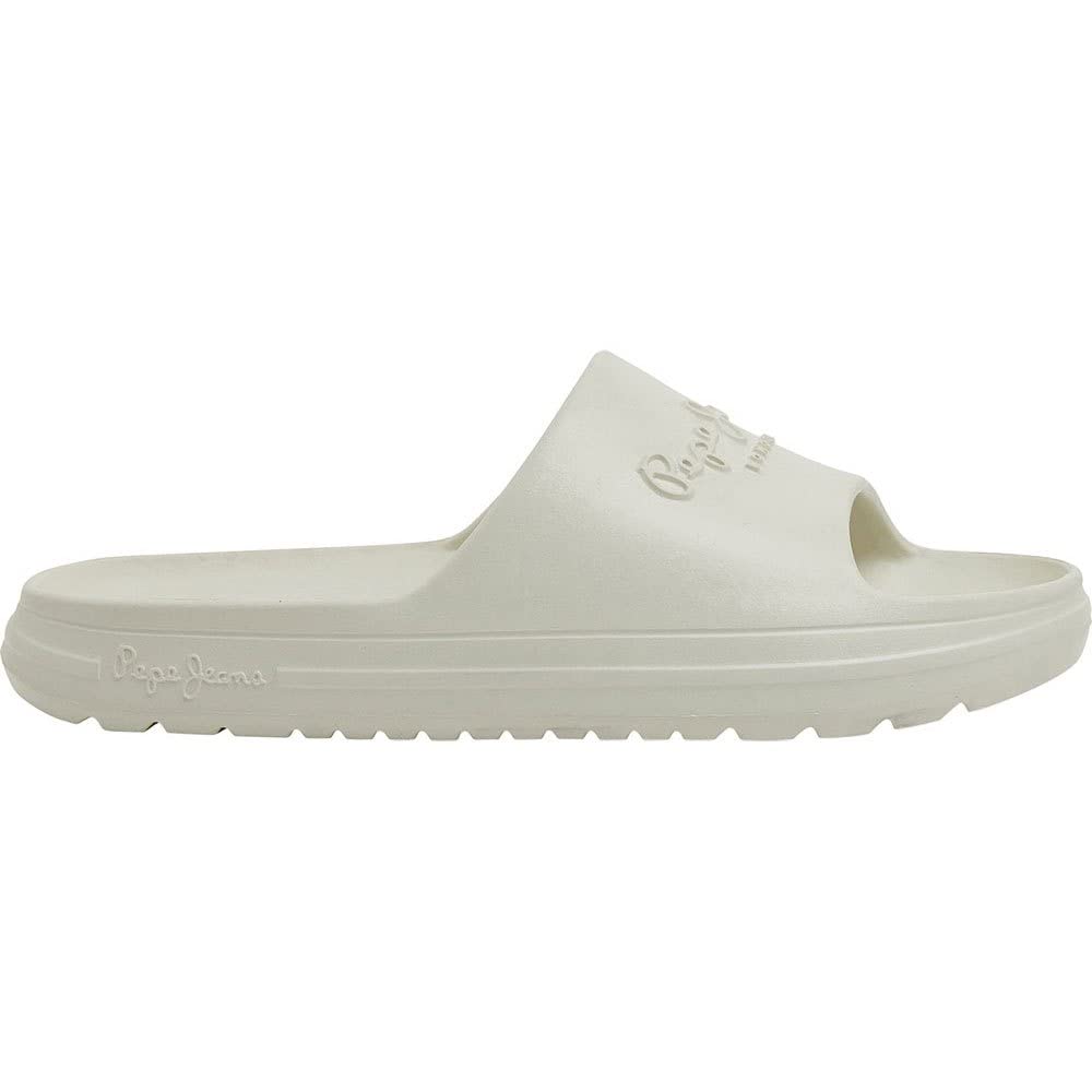 Pepe Jeans Women BEACH SLIDE SS23 W Slide Sandals Factory white 6