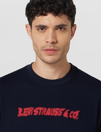 Image of Levi's Men's Cotton Loose Graphic Regular T-Shirt