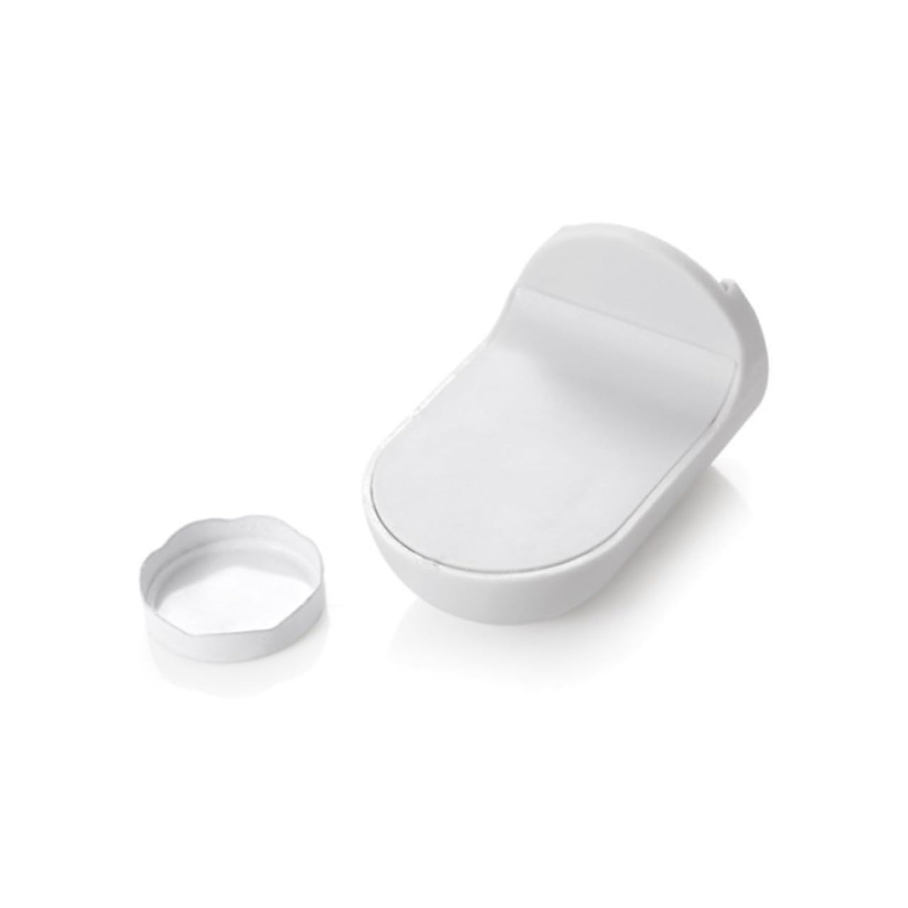 TOPBATHY 6pezzi Supporto Magnetico Per Sapone Da Bagno Mensola Adesiva Da Doccia Plastica Design Elegante e Resistente Alla Ottimizza Asciugatura Sapone