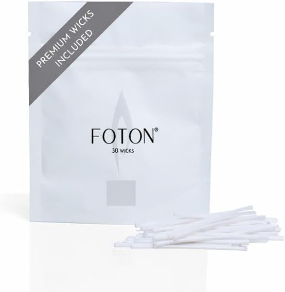 Pearled Candle 30-Pack 2" Organic Cotton Wicks for Sand Candles Making - Premium Candles Wicks for Candle Making - Metal-Free and Lead-Free Refill Sand Wax Wick