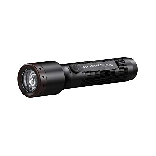 Ledlenser P5R Core, lampe de poche LED, 500 lumens, portée d'éclairage 250 mètres, lumière constante, durée d'éclairage 25 heures, focalisable, étanche, 1 pièce Cover
