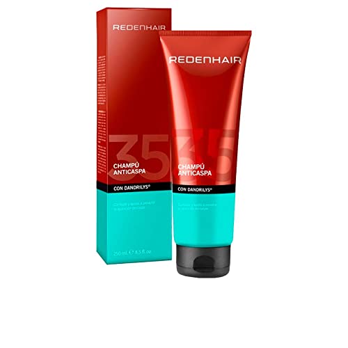 Redenhair - Champú Anticaspa sin Sulfatos - Reduce Caspa y Hidrata - Para Hombres y Mujeres - Limpieza Profunda - 250 ml