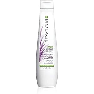 Biolage Ultra Hydra Source Conditioning Balm | Deep Hydrating Conditioner | Renews Hair's Moisture | For Very Dry Hair | Silicone-Free | Vegan | Salon Conditioner | 13.5 Fl. Oz