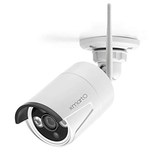 xmartO WB2024-W 1080p WiFi Home Security Camera with Built-in Microphone (add-on Camera with 3.6mm Lens and 1080p HD Resolution)