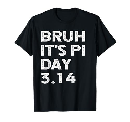 Bruh su Pi dia professor de matemática feliz divertido dia Pi Cat Kid 3.14 t-shirt, Preto, Pequeno