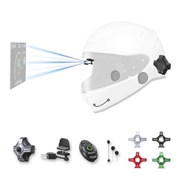 motorcycle helmets heads up display