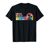 Photo Gallery miami beach florida tie dye vintage inspired striped maglietta Photo Gallery miami beach florida tie dye vintage inspired striped maglietta