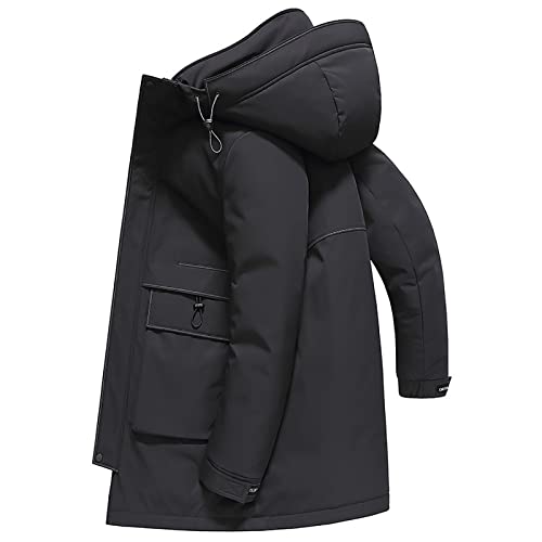 Doudoune pour homme à capuche résistant à l'eau puffer camouflage