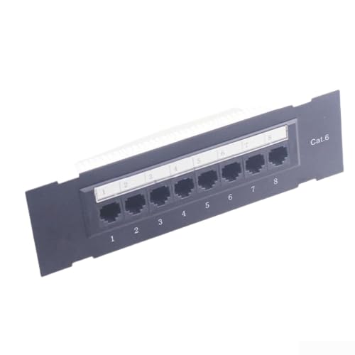 Panneau de brassage Cat6 pour éliminer le désordre des câbles ethernet