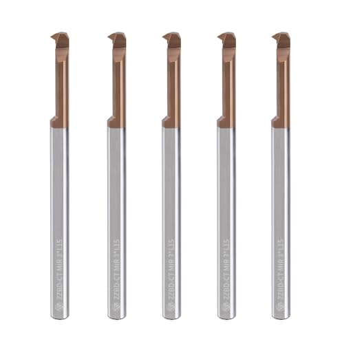 Image of Carbide MIR Inner Hole Micro Threaded Mills for Small Holes & Turning 5 Pcs MIR-3-A60-L15