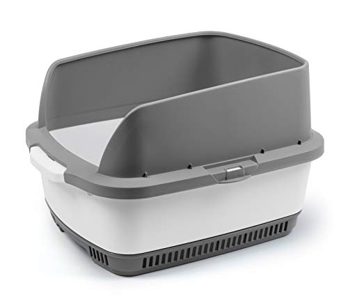 NOBA Bac à Litière Cateco avec Extension - Gris