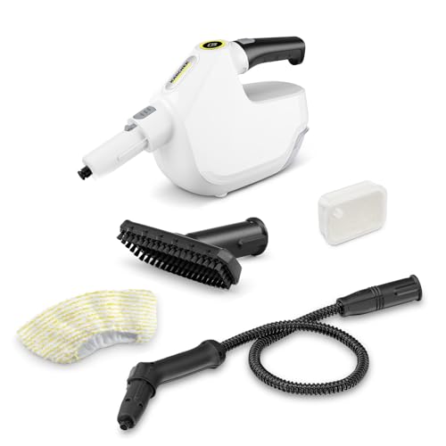 Pulitore a vapore K?rcher SC 1 Multi Comfort con tubo flessibile per aree difficili da raggiungere - Pronto in 30 secondi - 1300 W - Leggero e compatto