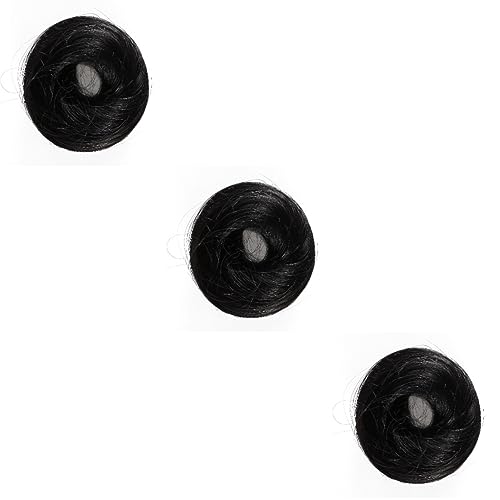 Bun Facile et Élégant avec l'Extension Chignon FOMIYES Noir pour le Quotidien