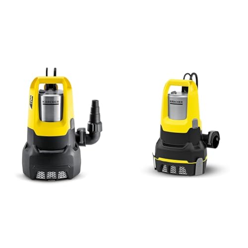 Kärcher SP 22.000 Dirt Level Sensor Schmutzwasser-Tauchpumpe & SP 17.000 Flat Level Sensor flachsaugende Tauchpumpe, Fördermenge