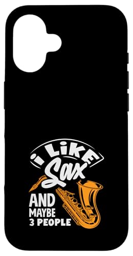 I Like Sax And 3l TbNX ~[WJ Cg[g X}zP[X iPhone 16 p