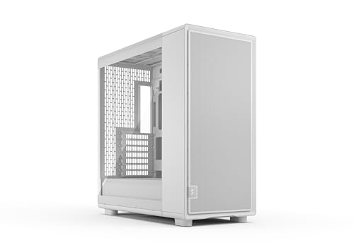 Image of Fractal Design Epoch XL White - Tempered Glass Clear Tint - High Airflow PC Gaming Case - Mesh Front Panel - Three Momentum 14 Fans