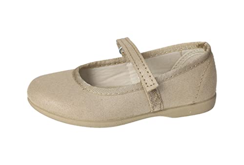Merceditas avec velcro pour filles taille 24 légères couleur camel