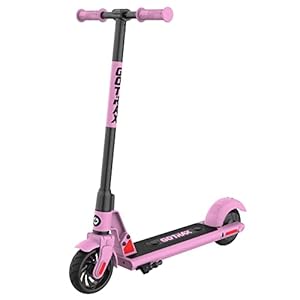 Gotrax GKS Series Electric Scooter for Kid, 6″ Solid Wheels, Max 4/10 Miles and 7.5/9.4 Mph Speed Power by 150W Motor, UL2272 Safety Certification, Lightweight Electric Scooter for Boy Girl Ages 6-12