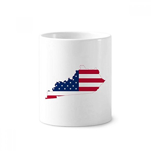 Stylos éparpillés ? Gobelet céramique Kentucky États-Unis pour organiser votre bureau