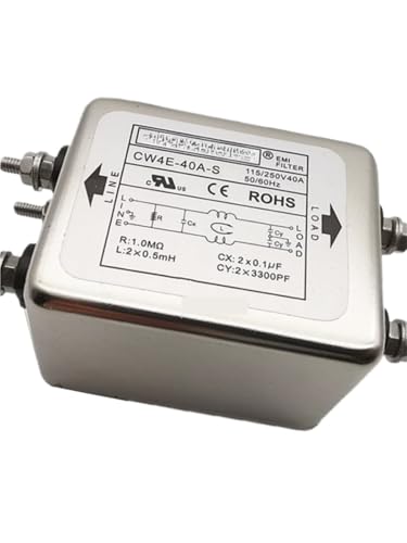 Filtro de potencia CW4E-40A-S soluciona ruido eléctrico 20A