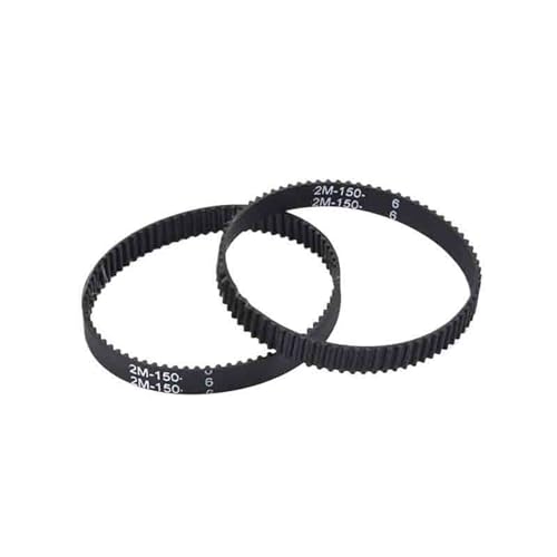 Courroie 2GT 150mm synchrone à 75 dents pour éliminer le jeu mécanique et le glissement