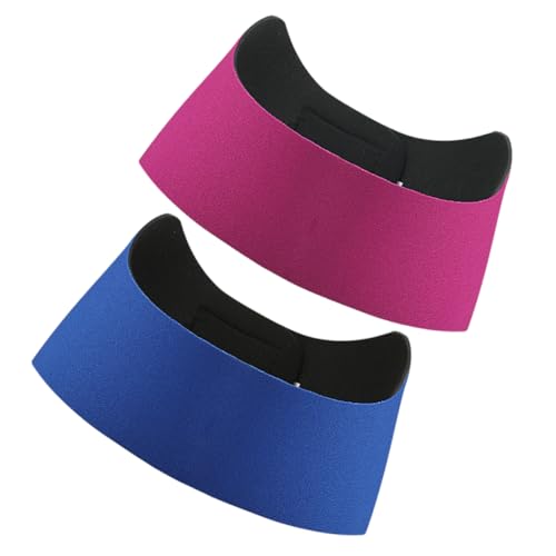 2pcs Elastic Swim Headband Neoprene Material Comfortable Swimming Ear Protection Swim Band for Adults Pool Water Activities Sports Headband