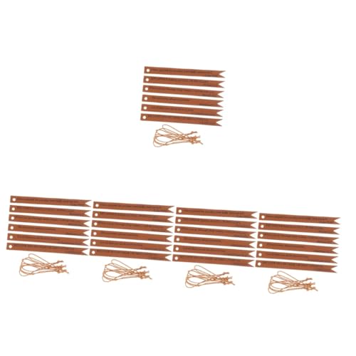 Set de 30 marque-pages bibliques en cuir LALAFINA pour des moments de lecture inspirants.