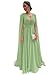 JKMMYO Cape Sleeve Fuchsia Bridesmaid Dresses Ruched V Neck Long Ball Gown Dresses for Women Formal Size 6