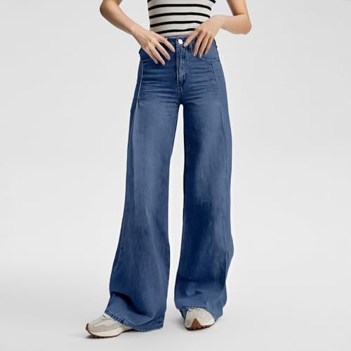 Wide Leg Jeans Woman Baggy High Waisted Mom 90s Boyfriend Denim Jeans Vintage Y2k Denim Pants Casual Cowgirl Pants3