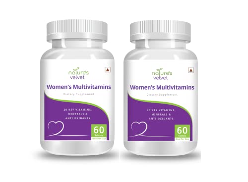 Image of Natures Velvet Lifecare Women's Multi Vitamins, 60 Tablets - Pack of 2