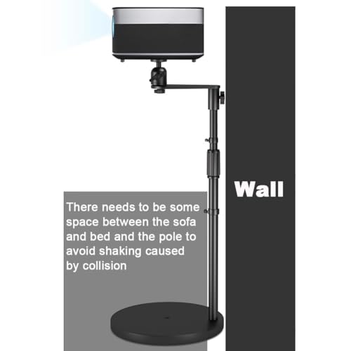 Soporte portátil para proyector de metal ajustable miniatura 4