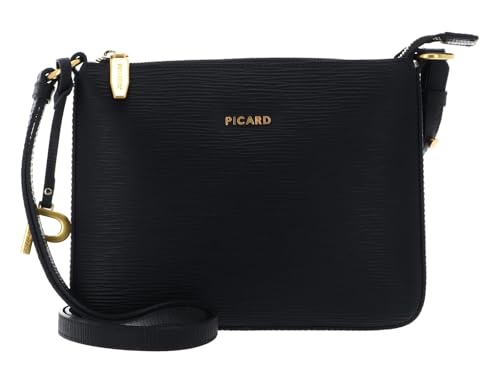 Bolso de hombro Picard Calais negro, el accesorio ideal para tus eventos.