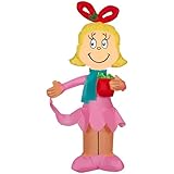 Gemmy Christmas Inflatable Cindy Lou Who, 4 ft Tall, Multi
