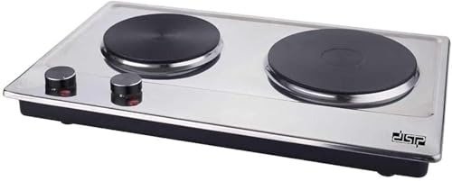 Double Flat Electric Cooker 1000W 1500W Warranty Generic