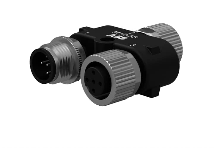 Composant de commande ABB 2TLA020055R0600 connecteur M12-3S en Y