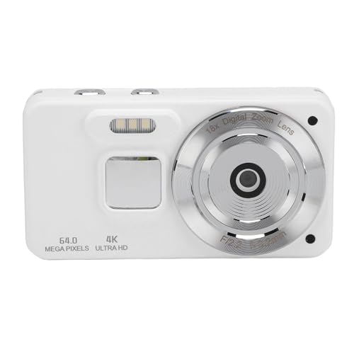 4K fW^J |[^u 64MP 18x Y[ I[gtH[JX Ԃ␳ Selfie HD rfI Vlogging J RpNg gx J \̏Nqp ()