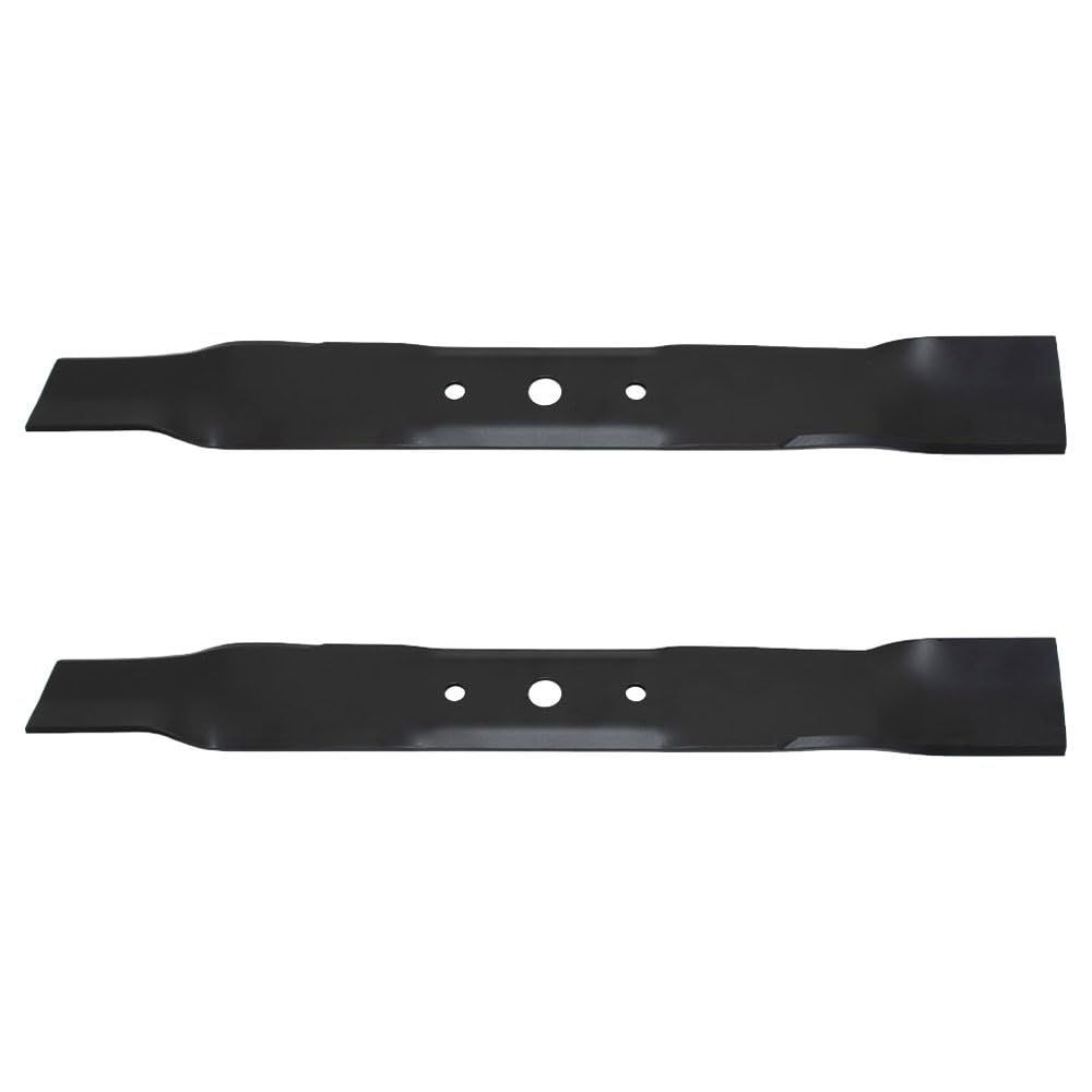 Set of 2 New Mower Blade Fits John Deere, Universal L100, L100-L118, L105, L107, L108, L110, L111, L118 Models Interchangeable with 10635,
