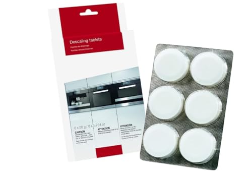 Descaling Tablets for Coffee Machines & Oven Cleaning (6)