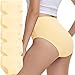 IceReco Unterhosen Damen Bauchweg Unterhose Damen Baumwolle Unterwäsche Frauen Set 5er Pack High Waist Slip Sportunterwäsche Schlüpfer Panties Briefs Underwear Stretch Atmungsaktiv Hautfarben XL