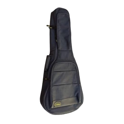 Funda para guitarra clásica con acolchado de 25mm, marca Cibeles - Espuma alta densidad (gris)