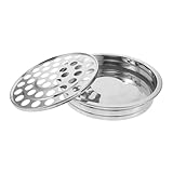 FUNOMOCYA 40Loch Kommunion Tablett Stapelbare Heilige Gemeinschaftsbrotschale für Kirche Leicht zu Reinigen für Religiöse Versammlungen und Taufen