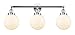 Innovations 205-PC-G201-8 Three Light Bath Vanity from Franklin Restoration Collection, Silver