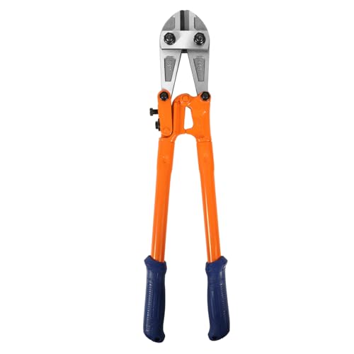 WADFOW Heavy-Duty Medium Size Bolt Cutter 18" for Cutting Fence, Steel Wire, Chain, Screws, Rivet, and Medium Padlock, with Soft Grip Rubber Ergonomic Handle Cutters by WADFOW - Used condition - US$11.55