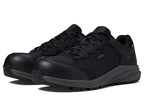 Image of KEEN Utility Men's Vista Energy+ Low Composite Toe Waterproof Leather Industrial Work Shoes