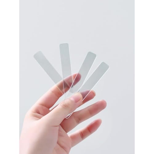 Nano Glass Nail File - Professional Polishing and Shaping Kit - Clear Manicure Tools for Salon and Daily Hand Care BLC48-01